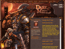 Tablet Screenshot of darkmists.org